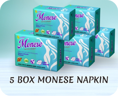 5 Box Monese Napkin